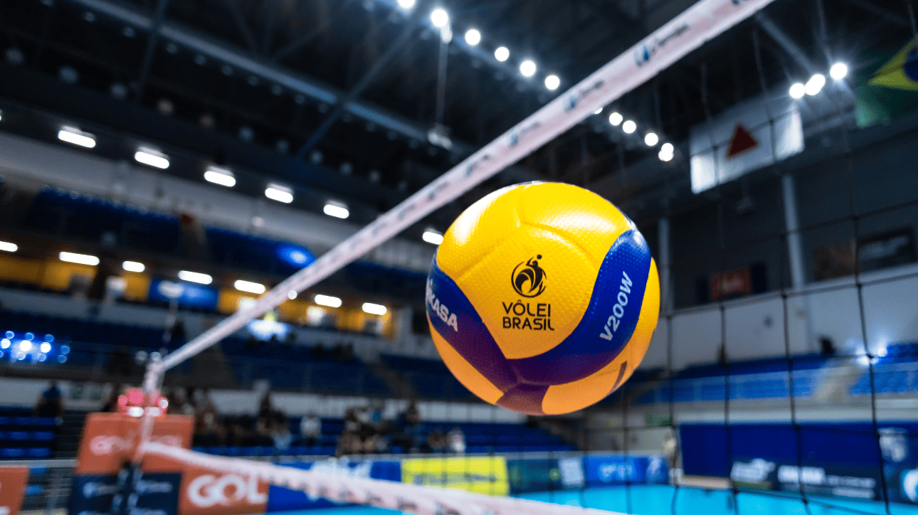 Bola de vôlei da Superliga Masculina (foto: Hedgard Moraes/MTC)