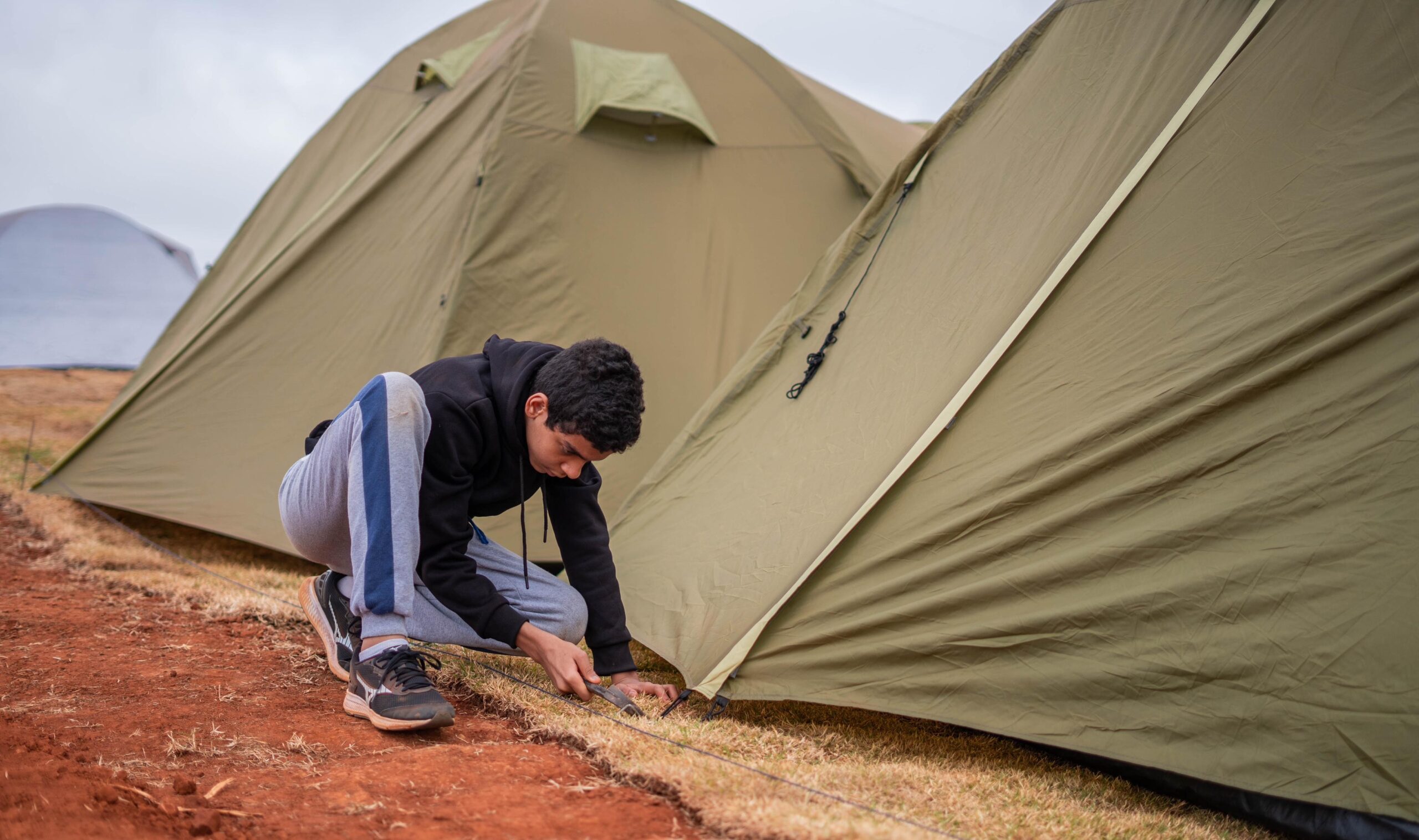 Ação social promove acampamento e arrecadação de donativos em Governador Valadares