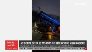 Radar que limitava velocidade no local do acidente fatal em Minas Gerais foi retirado meses antes da tragédia