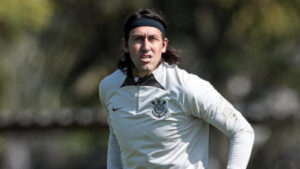 Cássio em treino do Corinthians (foto: Rodrigo Coca/Ag. Corinthians)