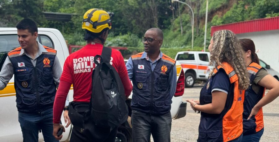 Defesa Civil Estadual avalia danos causados pelas fortes chuvas em Coronel Fabriciano