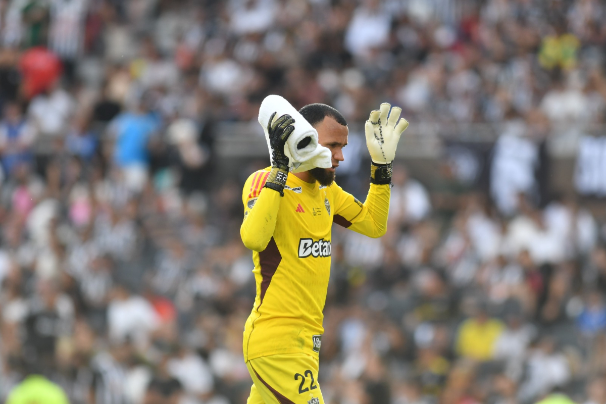 Everson, goleiro do Atlético (foto: Alexandre Guzanshe/EM/D.A Press)