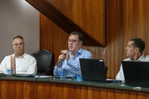 Reunião do Conselho Deliberativo do Santos (foto: Bruno Vaz/Santos FC)