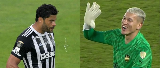 Goleiro explica provocação a Hulk, do Atlético: ‘Esposa e sobrinha’