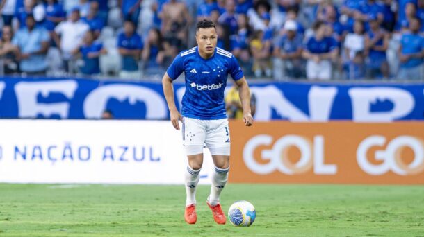 Marlon, lateral-esquerdo do Cruzeiro (foto: Gustavo Aleixo/Cruzeiro)