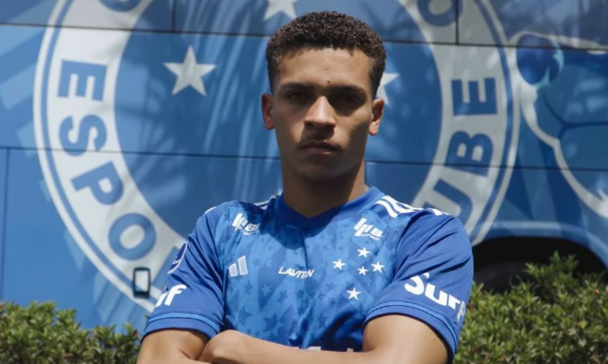 Rodriguinho em apresentação no Cruzeiro (foto: Reprodução/Cruzeiro)