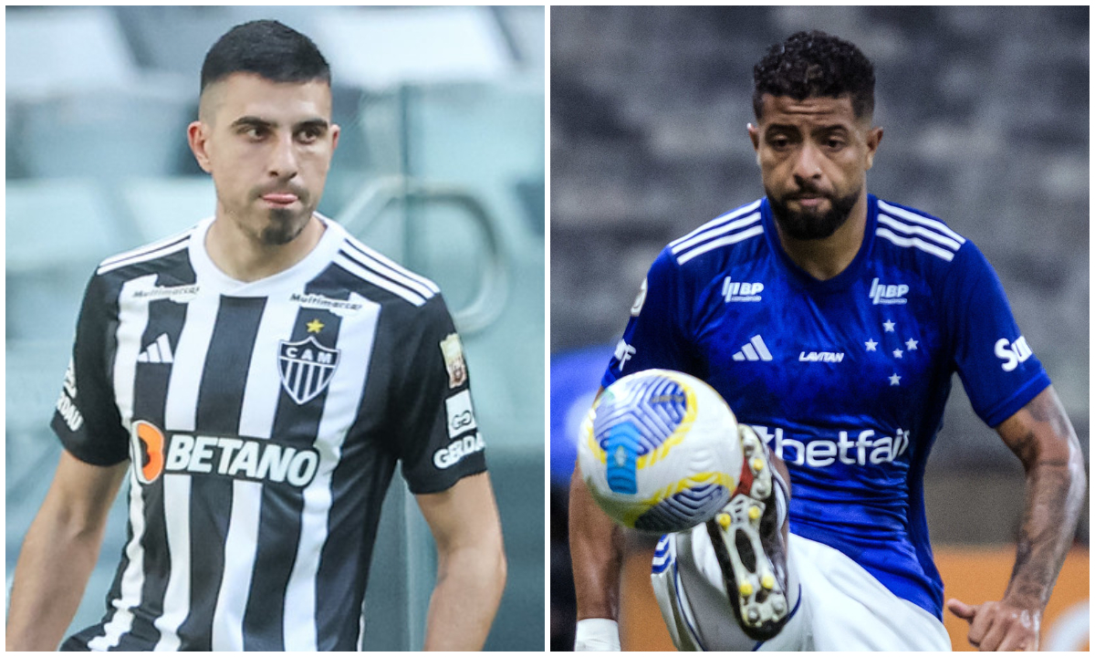 Zagueiros de Atlético e Cruzeiro ficam no top 10 de passes certos no Brasileiro de 2024