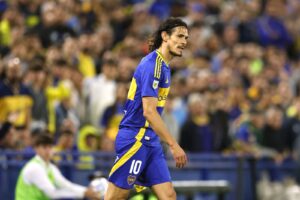 Cavani, do Boca Juniors (foto: Alejandro Pagni/AFP)