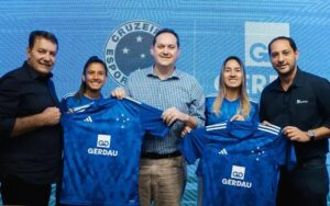 Gerdau e Cruzeiro feminino: parceria até 2026