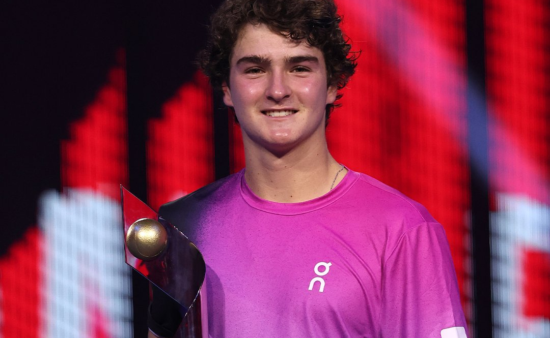 João Fonseca, novo fenômeno brasileiro do tênis (foto: Reprodução/X/Next Gen ATP Finals)