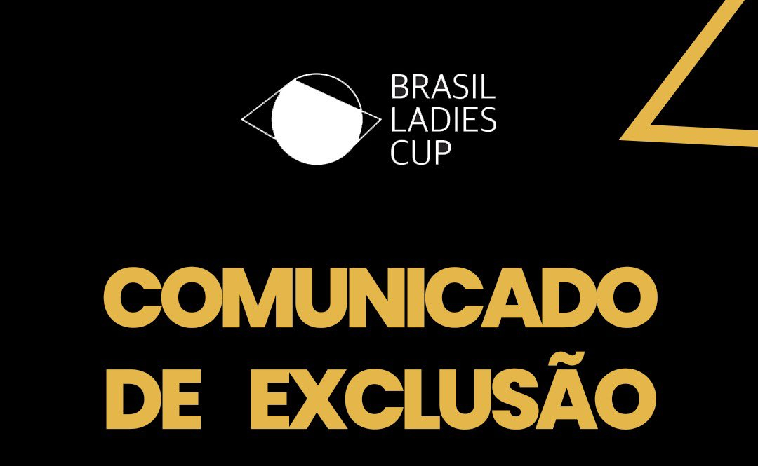 Brasil Ladies Cup eliminou e excluiu River Plate de torneio por racismo (foto: Reprodução/X/Brasil Ladies Cup)