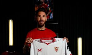 Sergio Ramos no Sevilla (foto: Divulgação/Sevilla)