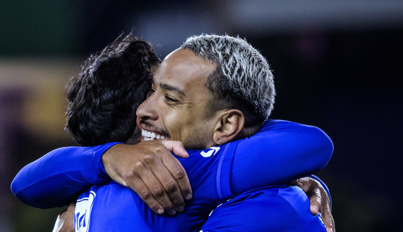 Matheus Pereira e Lucas Romero (foto: Gustavo Aleixo/Cruzeiro)