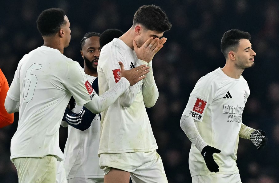 Kai Havertz, jogador do Arsenal (foto: Glyn KIRK / AFP)