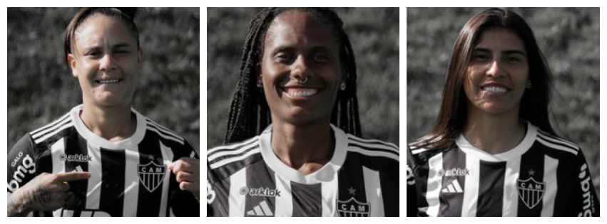 Atletas do Galo Feminino (foto: Reprodução/Atlético)