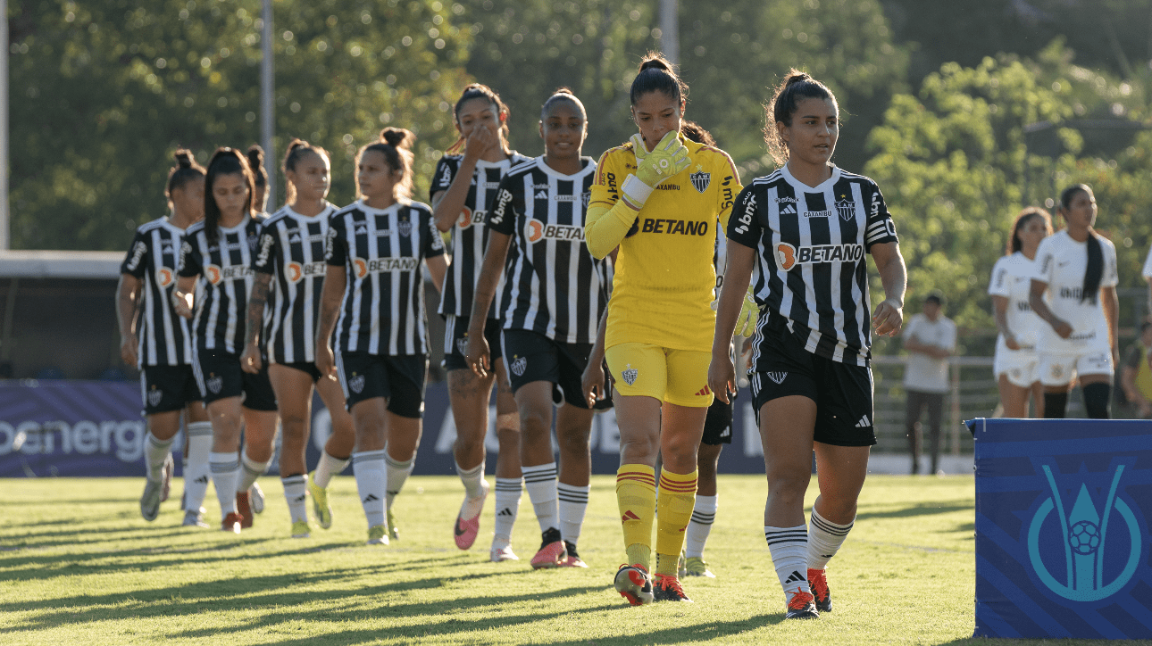 Jogadoras do Atlético, pelo Brasileiro Feminino - (foto: Daniela Veiga/Atlético)