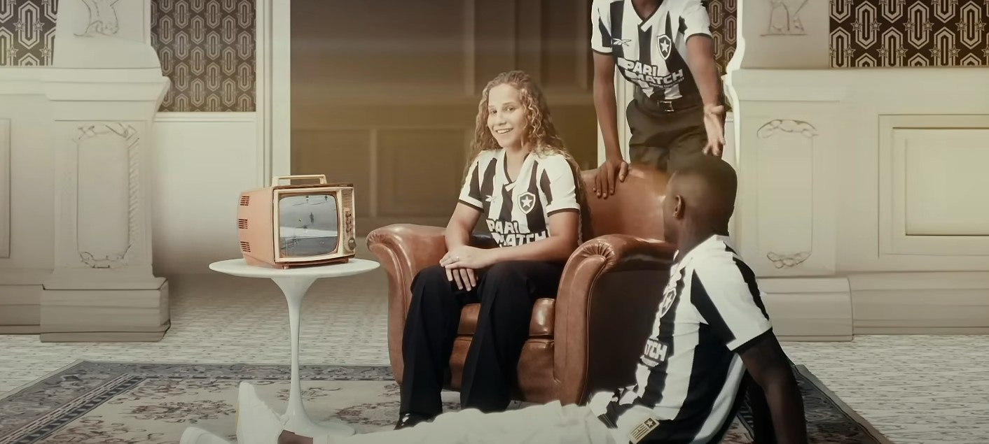 Campanha do uniforme do Botafogo de 2024 (foto: Reprodução)