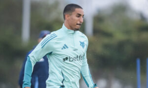 Christian em treino do Cruzeiro (foto: Gustavo Aleixo/Cruzeiro)