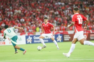 Com gols no primeiro tempo, Inter perde para o México em amistoso no Beira-Rio