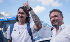 Cássio e Alexandre Mattos (foto: Gustavo Aleixo/Cruzeiro)