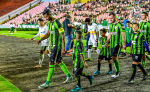 América em jogo do Mineiro (foto: Mourão Panda/América)