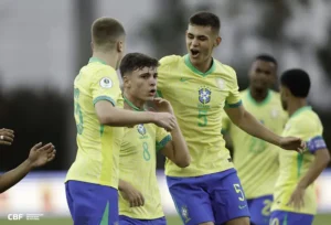 Brasil venceu a Bolívia por 2 a 1 pelo Sul-Americano Sub-20 (foto: RAFAEL RIBEIRO/CBF)