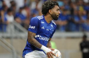 Gabigol, jogador do Cruzeiro (foto: Alexandre Guzanshe/EM/DA Press)