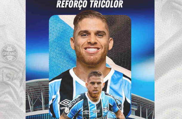 Cuellar é o segundo reforço do Grêmio para 2025 (foto: Divulgação/Grêmio)