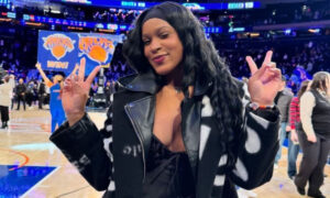 Rebeca Andrade marca presença em jogo da NBA: ‘A mãe é pé quente’