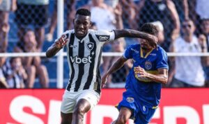 Botafogo perdeu para o Sampaio Corrêa em Saquarema (foto: Arthur Barreto/ BFR)