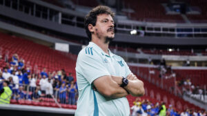 Fernando Diniz, técnico do Cruzeiro (foto: Gustavo Aleixo/Cruzeiro)