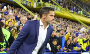 Fernando Gago, técnico do Boca Juniors (foto: ALEJANDRO PAGNI / AFP)