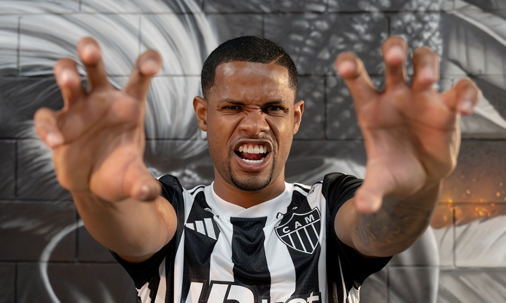 Júnior Santos, novo atacante do Atlético (foto: Divulgação/Atlético)