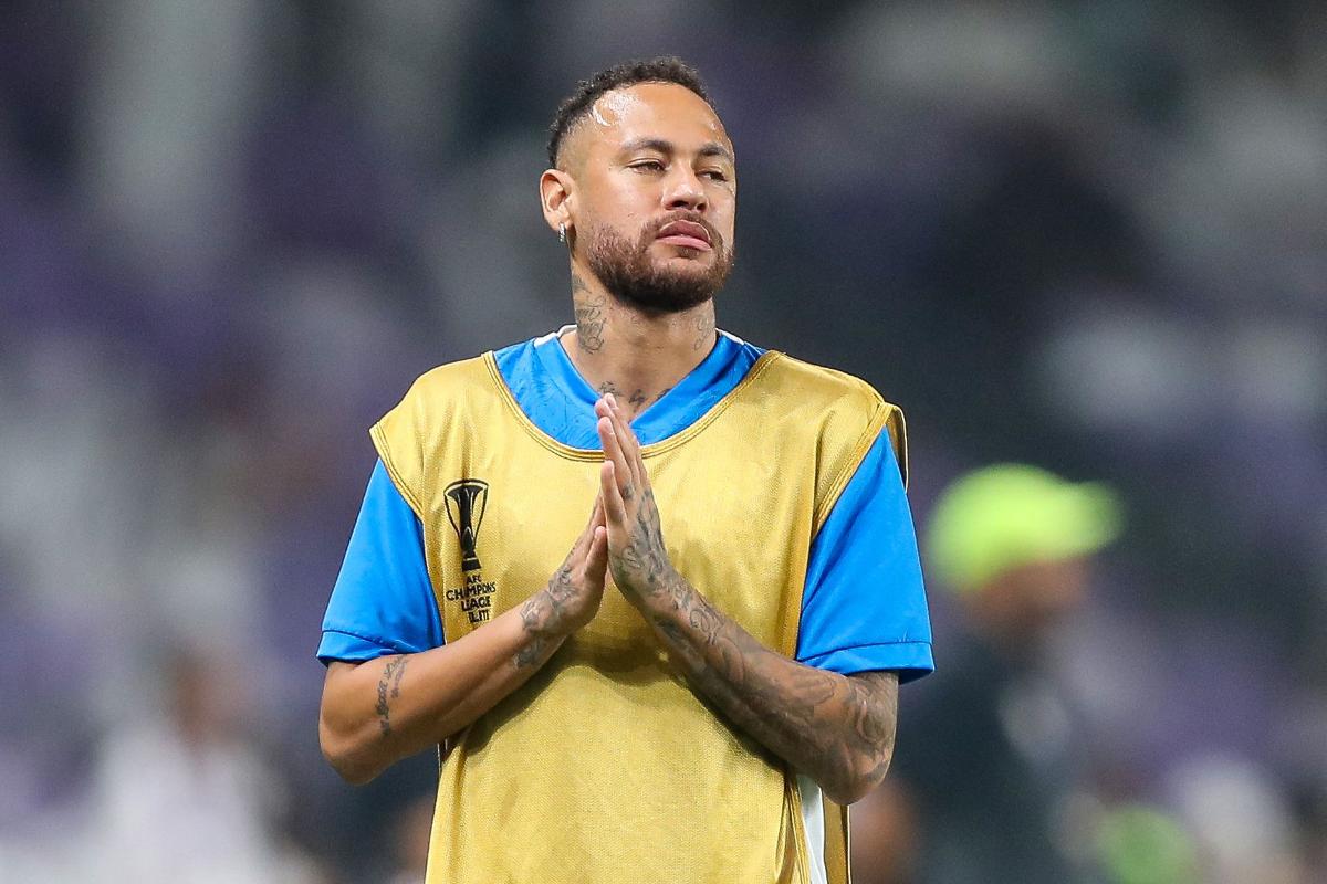 Neymar deixou o Al-Hilal e vai assinar com o Santos (foto: AFP)