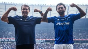 Pedrinho e Gabigol Cruzeiro (foto: Gustavo Aleixo / Cruzeiro)