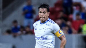 Lucas Romero, capitão do Cruzeiro (foto: Gustavo Aleixo/Cruzeiro)