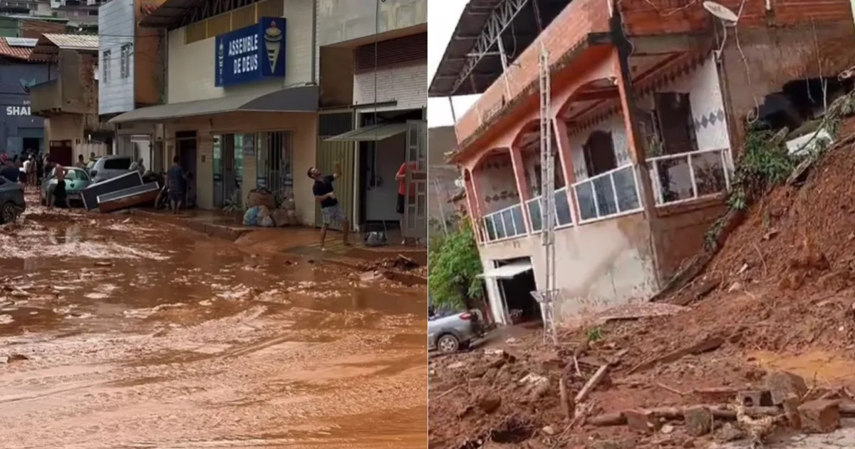 Chuva em Ipatinga: duas pessoas da mesma família morrem e outras três são procuradas