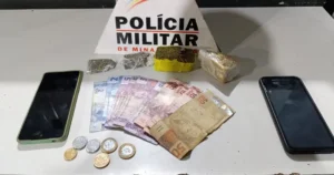 Suspeitos de tráfico de drogas são presos no bairro Águas Claras em Santana do Paraíso