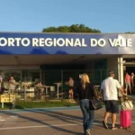 Chuvas no Vale do Aço deste domingo levaram a cancelamento de voo no Aeroporto Regional