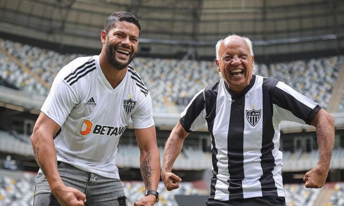 Hulk e Reinaldo - (foto: Reprodução/Instagram Reinaldo)