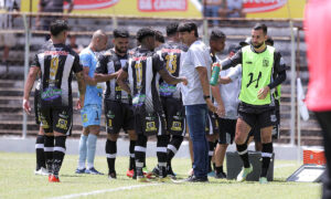 Democrata joga a primeira partida em casa (foto: Eude Aerton / FMF)