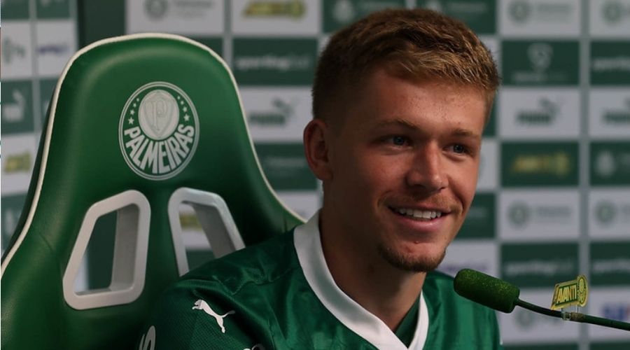 Zagueiro Bruno Fuchs (foto: Cesar Greco / Palmeiras )