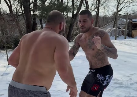 Glover Teixeira e Alex Poatan Pereira (foto: Reprodução/Instagram)