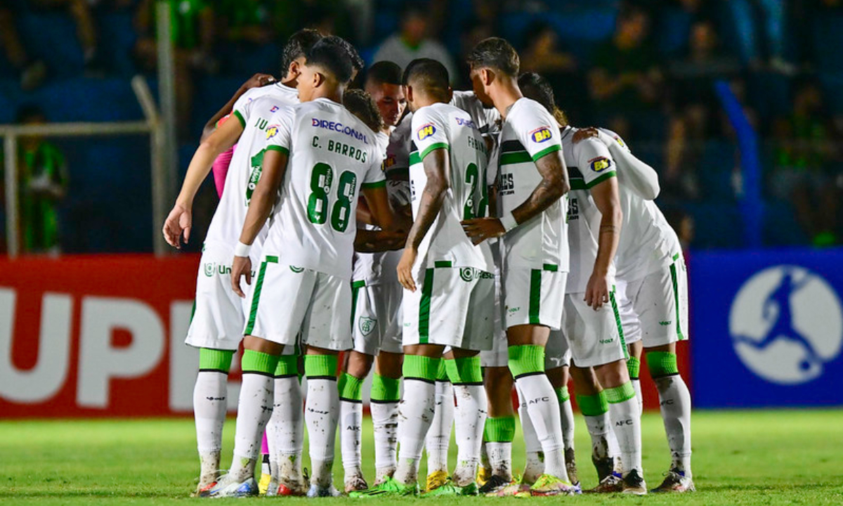 América em jogo do Campeonato Mineiro (foto: Mourão Panda/América)