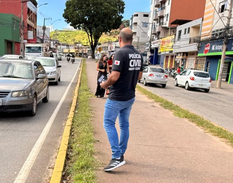 Ipatinga: PCMG participa de blitz educativa para o Carnaval