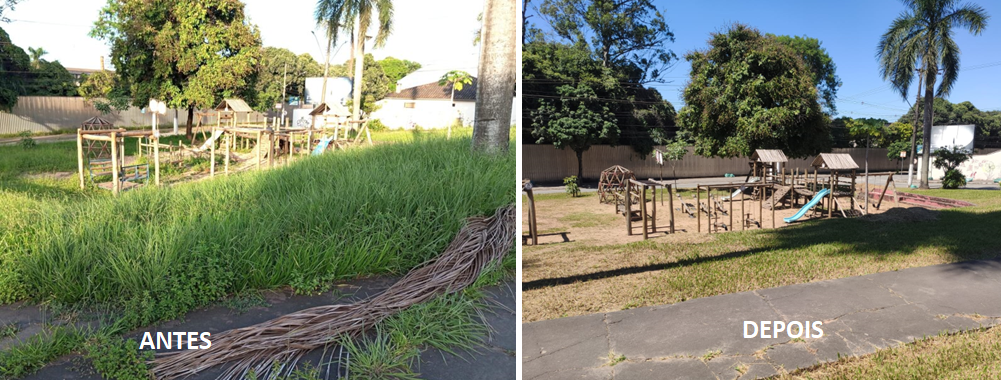 REPORTAGEM DO JBN: PMT revitaliza a Praça do bairro Vila dos Técnicos. Moradores agradecem