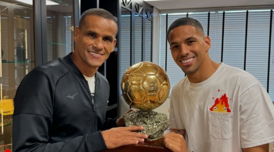 Rivaldo e Rivaldinho (foto: Reprodução / redes sociais )