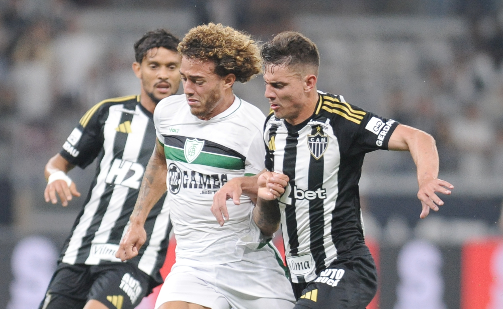 América e Atlético farão novos clássicos na final do Campeonato Mineiro de 2025 (foto: Alexandre Guzanshe/EM/D.A Press)