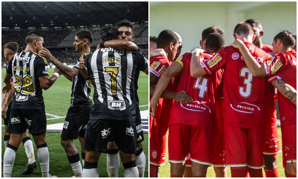 Atlético e Tombense se enfrentam neste sábado (foto: Pedro Souza/Atlético e Victor Souza/Tombense)