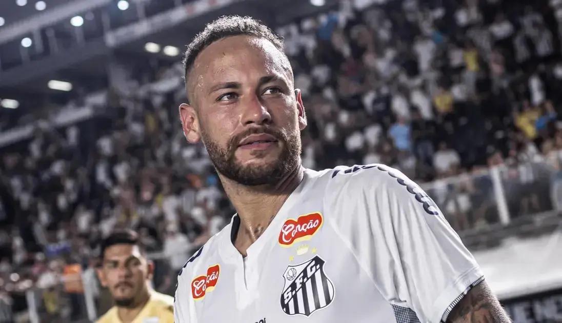 Neymar responde MC Hariel após provocação no jogo Santos x Corinthians